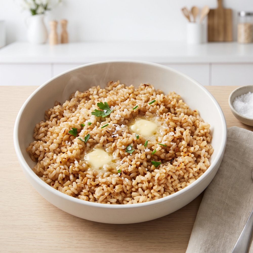 Easy Oven Brown Rice