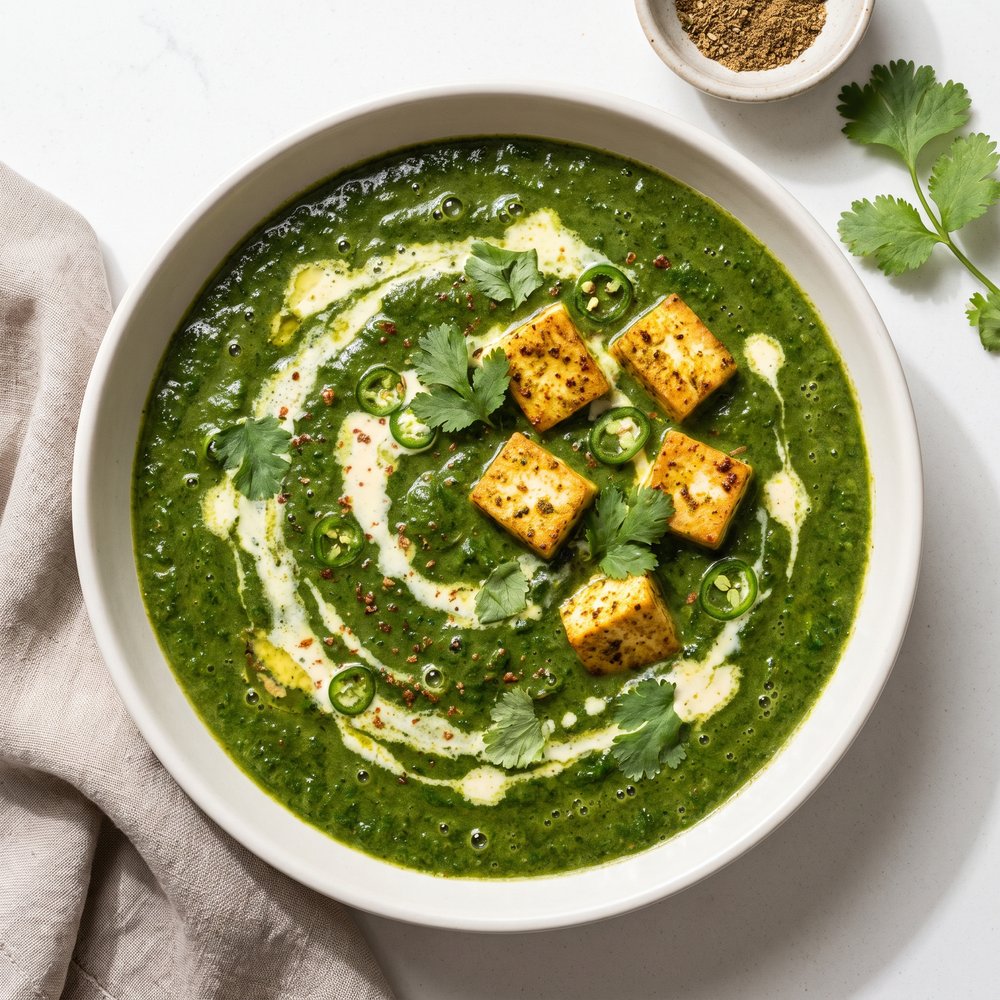Easy Palak Paneer