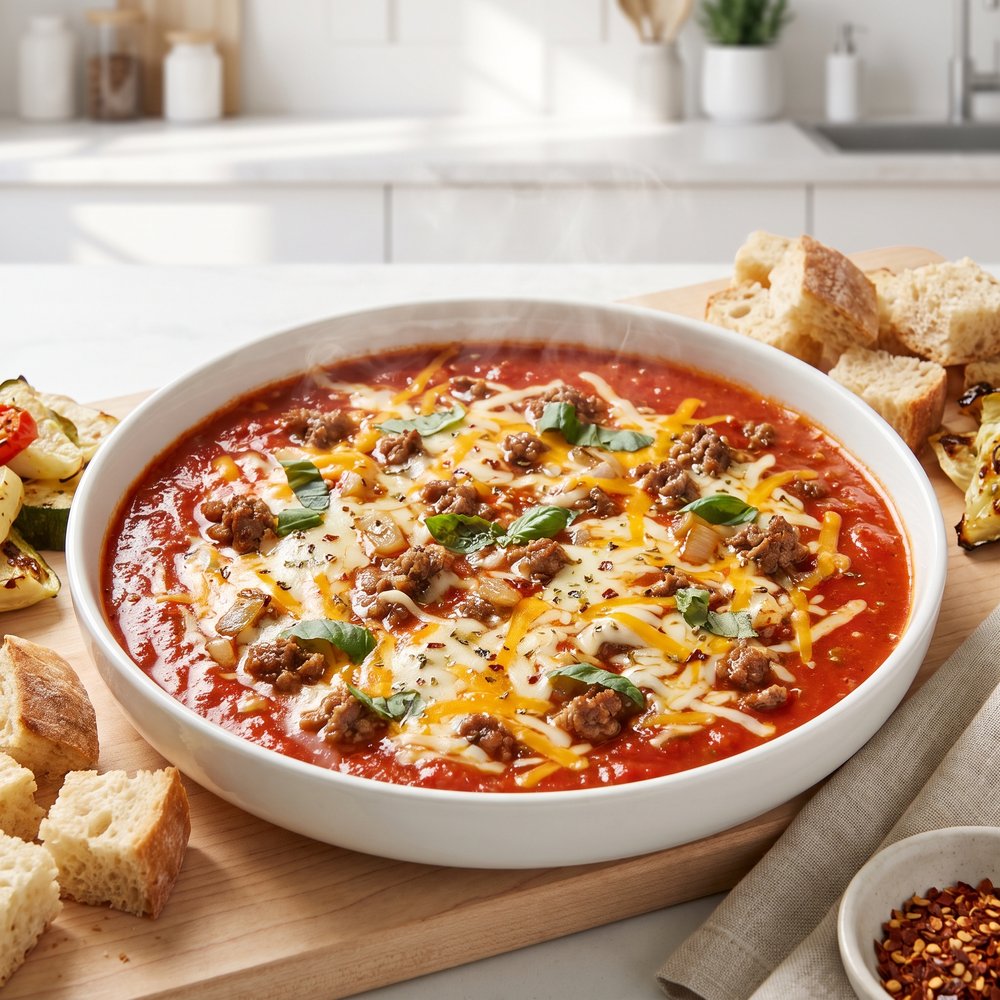 Easy Pizza Fondue