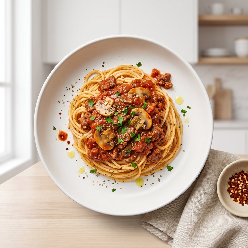 Easy Spaghetti with Tomato Sauce