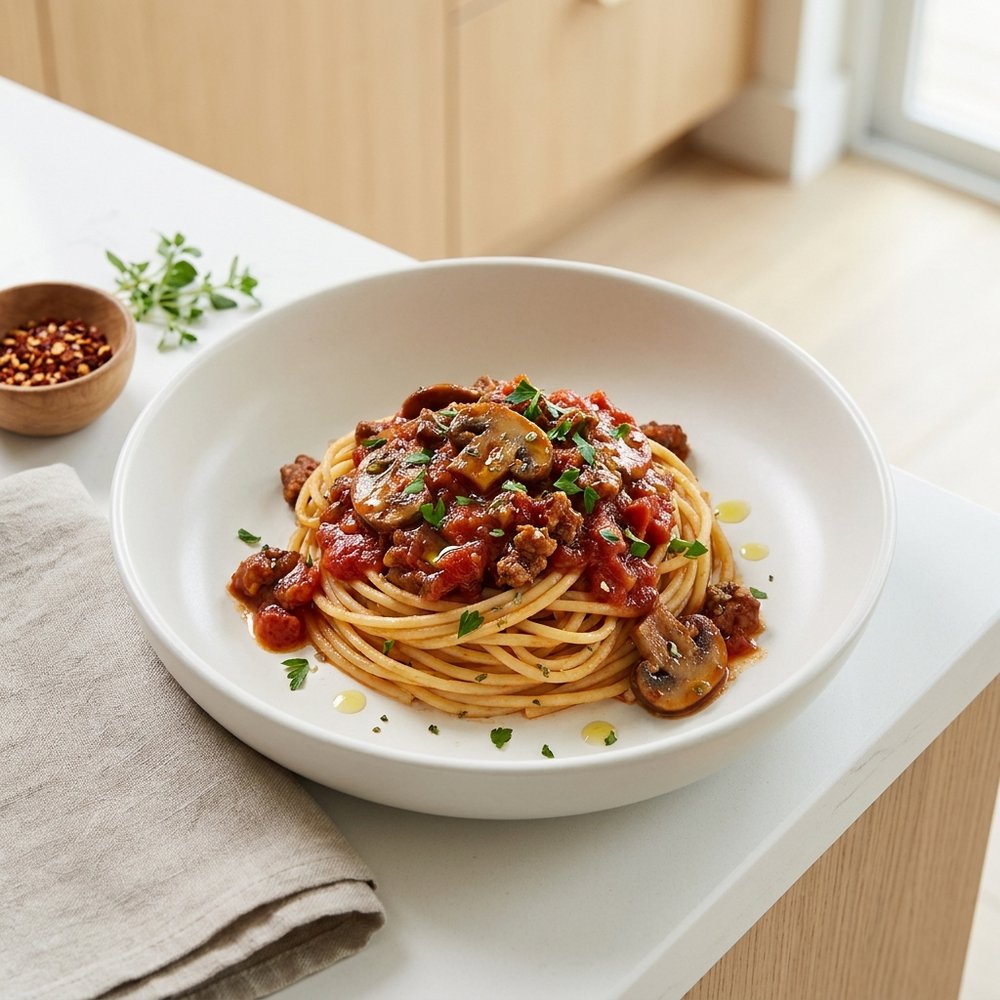 Easy Spaghetti with Tomato Sauce
