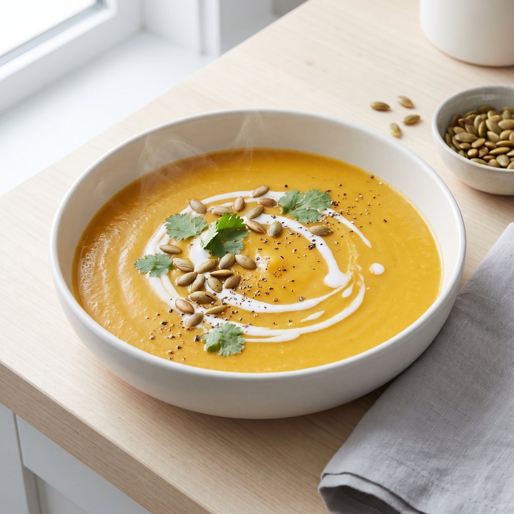 Easy Vegan Butternut Squash Soup