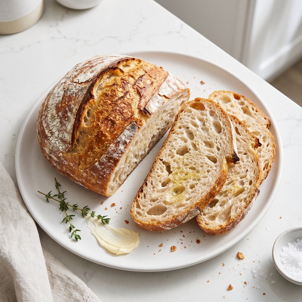 Effortless Rustic Bread