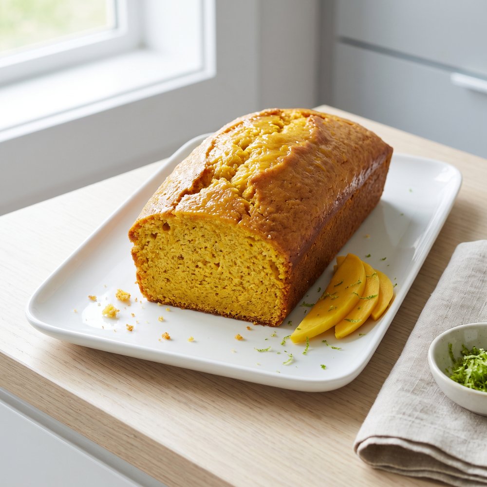 Egg-Free Mango Loaf