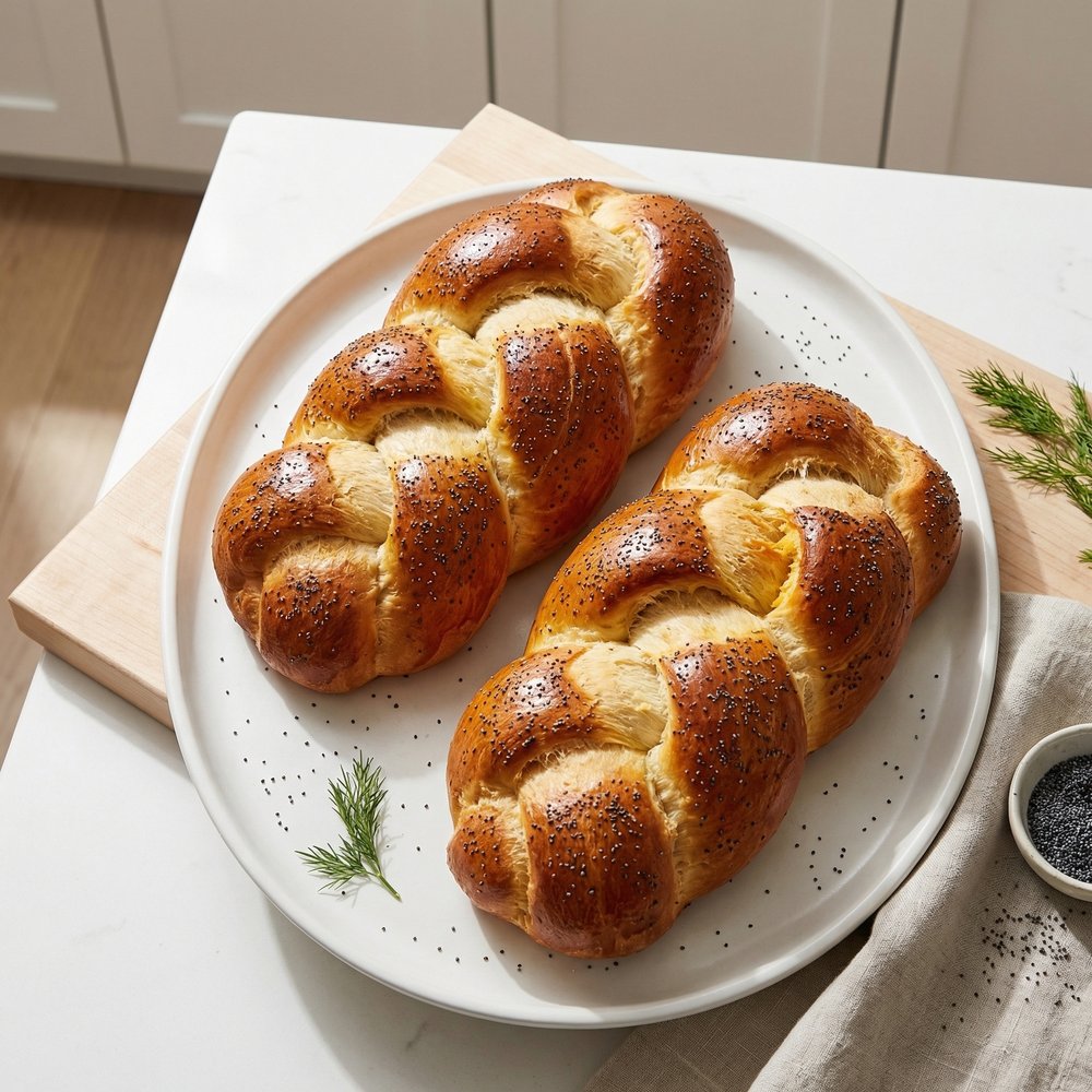 Sy's Braided Challah Loaf