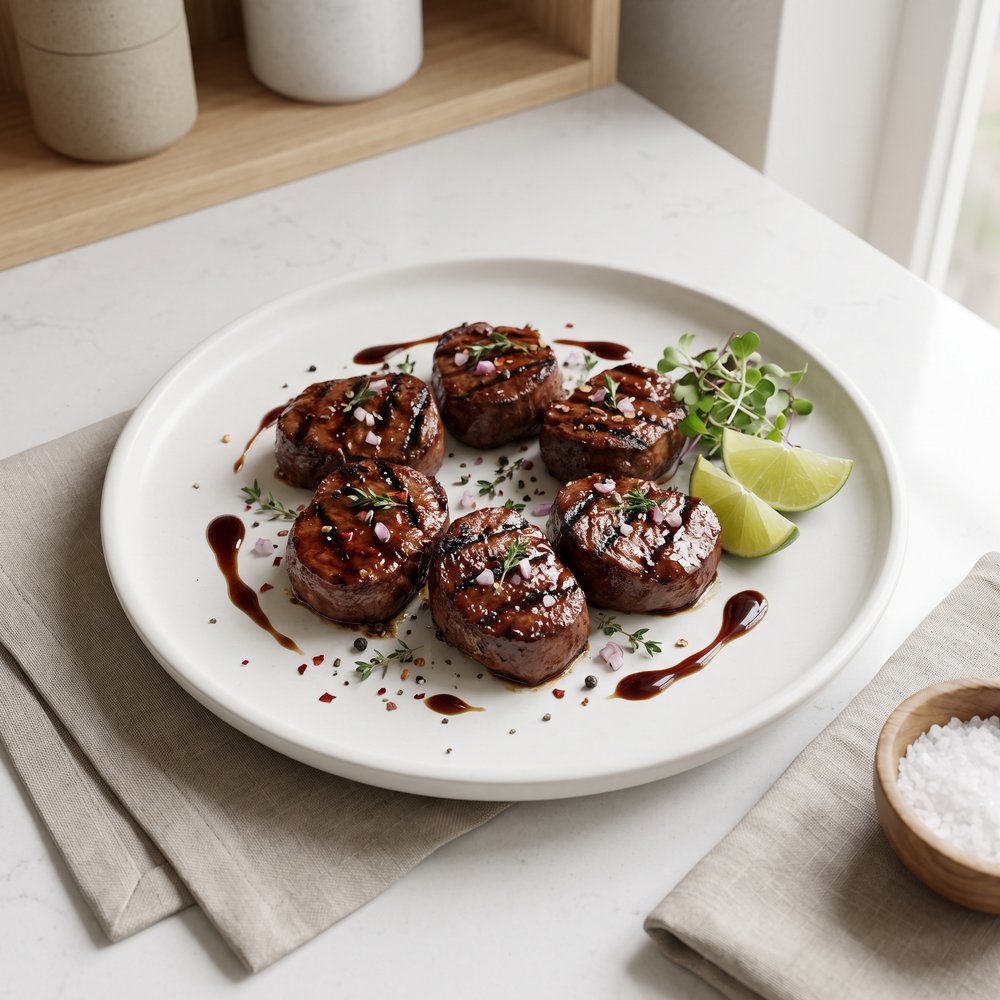 Emily's Lime-Soy Marinated Venison Steaks