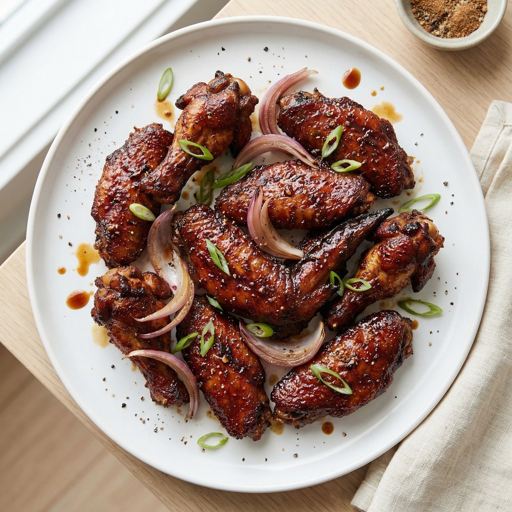 Ethiopian-Style Soy-Spiced Chicken Wings