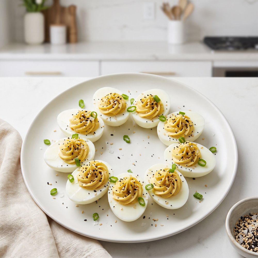 Everything Deviled Eggs