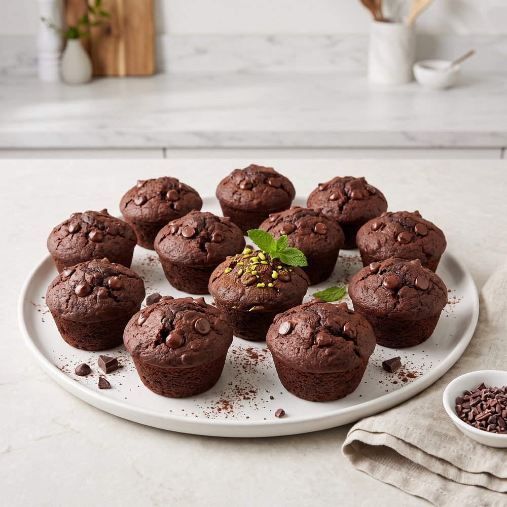 Extra-Tender Chocolate Chip Muffins