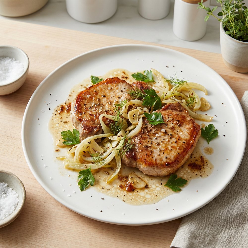 Fennel Pork Chops