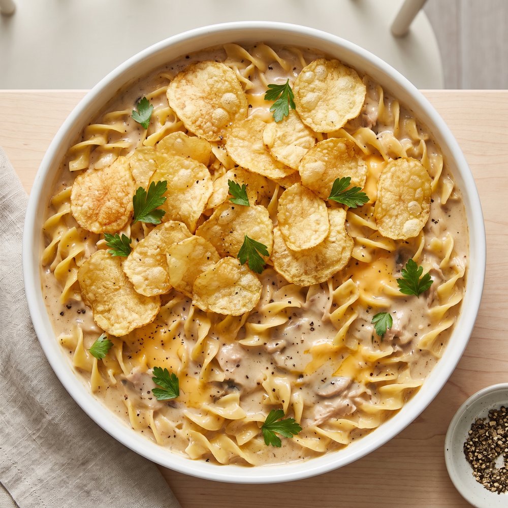 Fern's Classic Tuna Noodle Casserole