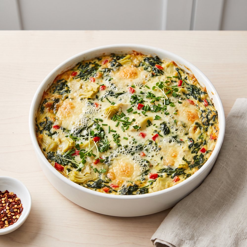 Festive Hot Spinach–Artichoke Dip