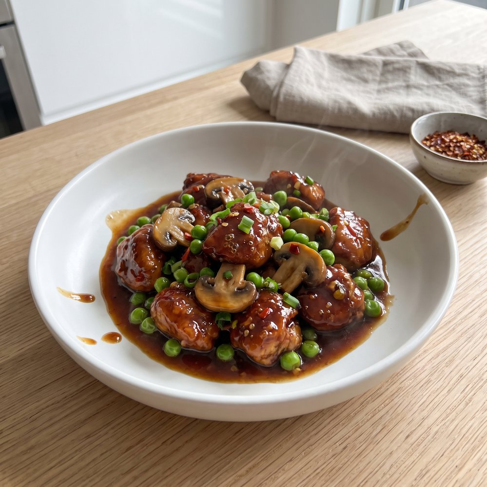 Fiery Sweet-and-Sour Chicken Stir-Fry