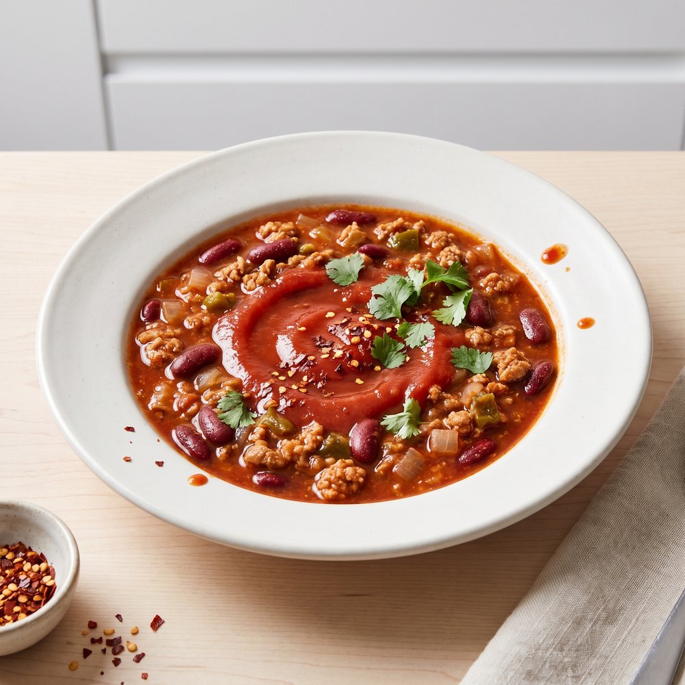 Fiery Turkey Bean Chili