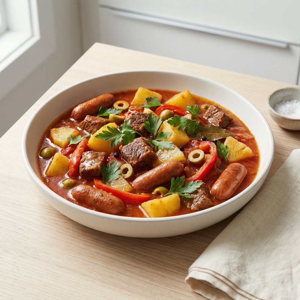 Caldereta (Filipino Beef Stew)