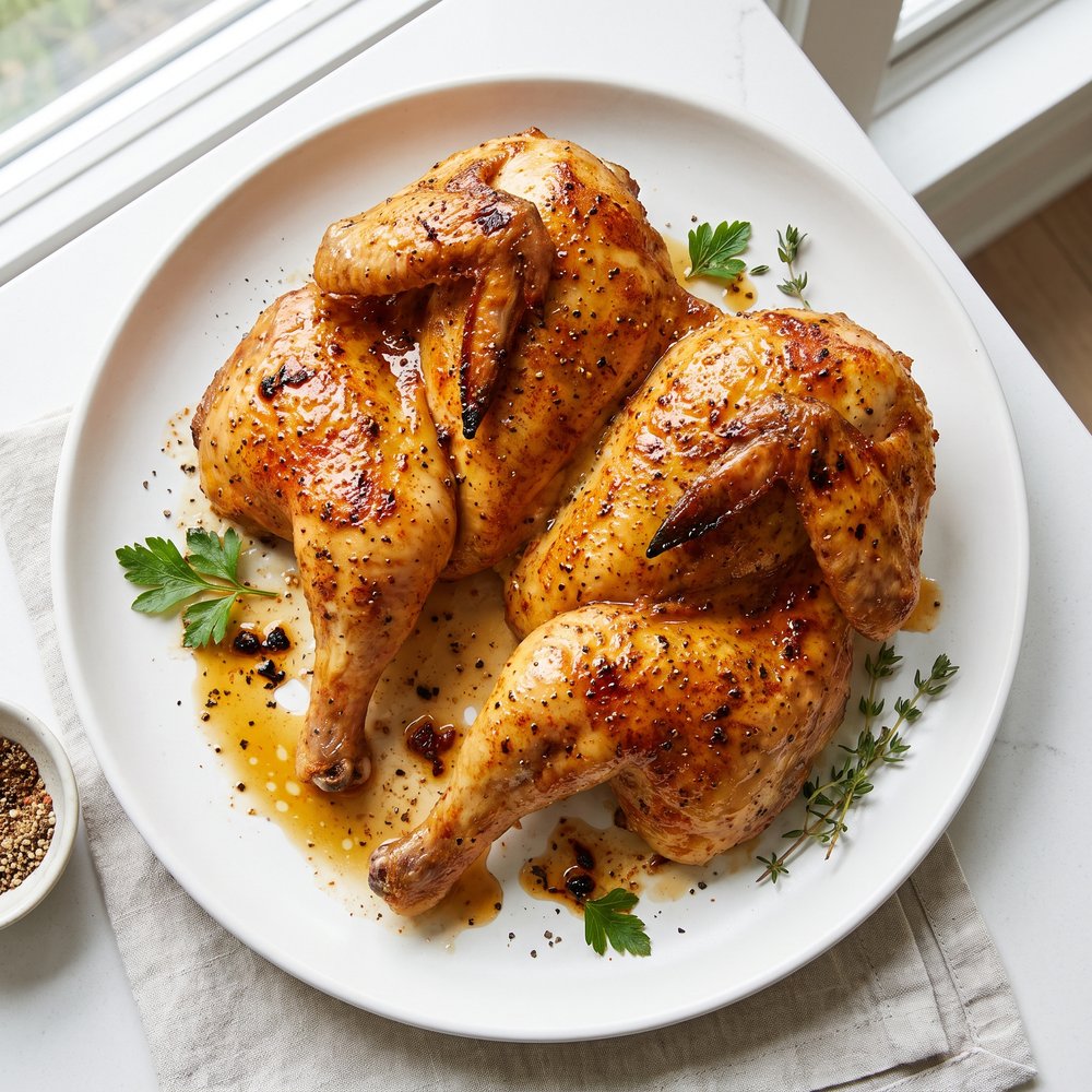 Firehouse-Style Butter-Basted Barbecue Chicken