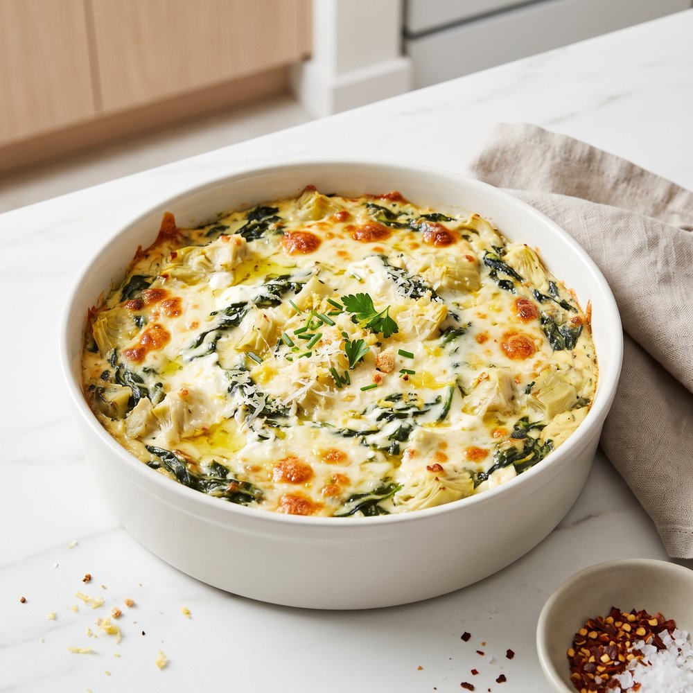 Florentine Artichoke Dip