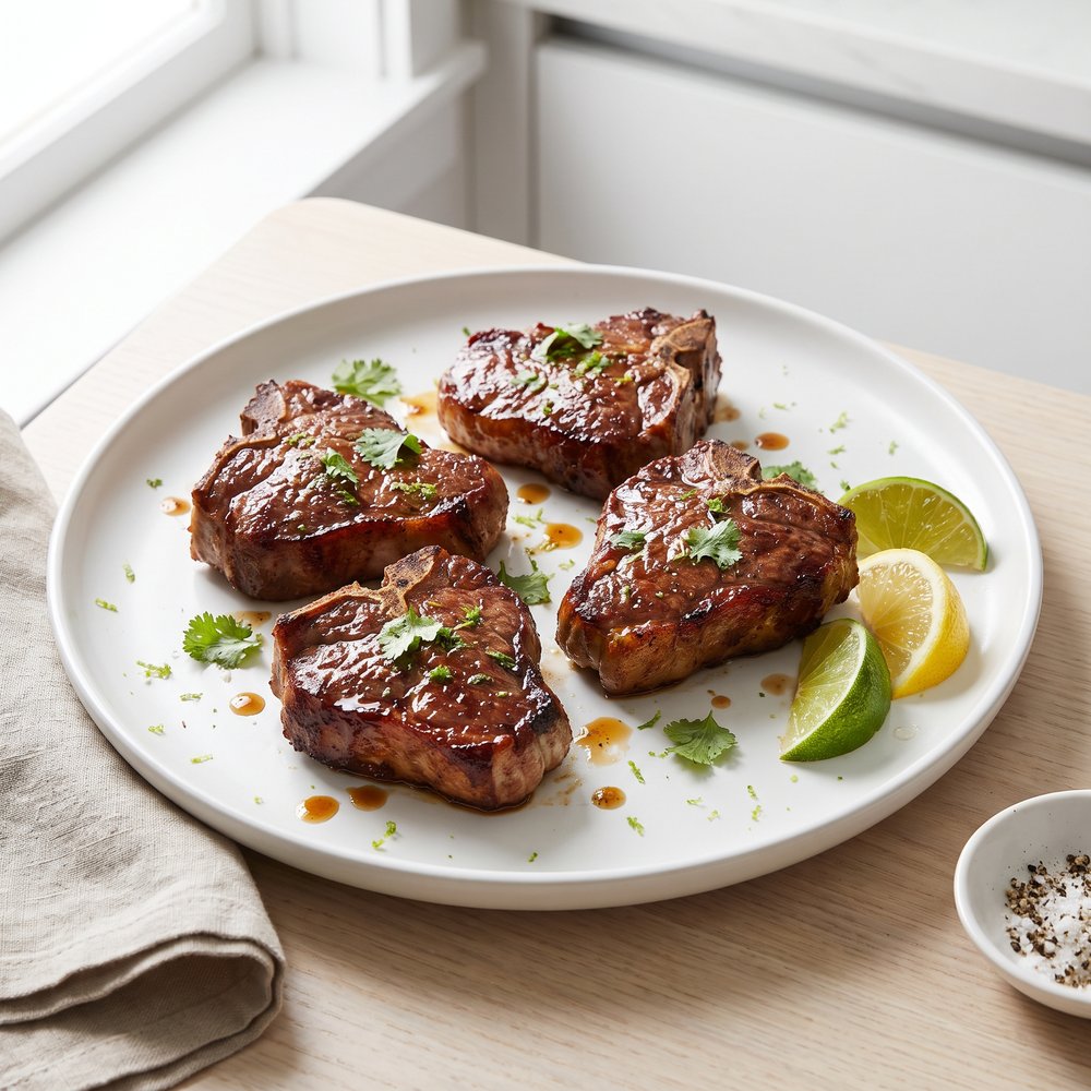 Fragrant Vietnamese-Style Lamb Loin Chops