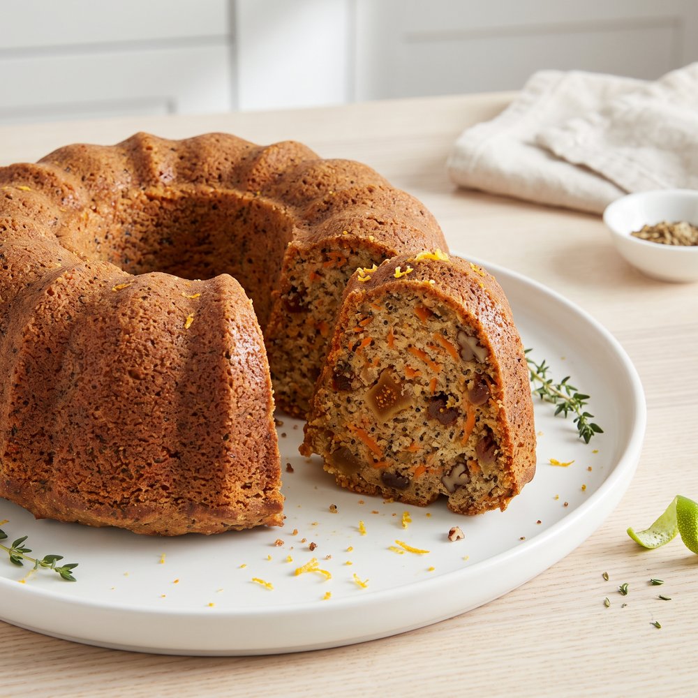 Fragrant and Healthy Carrot Cake