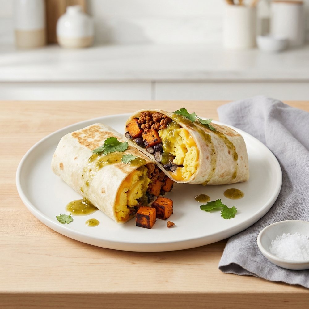 Prep-and-Freeze Morning Burritos