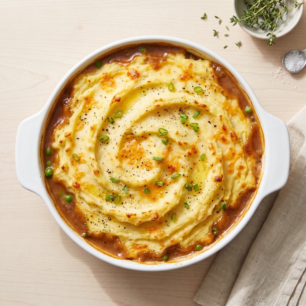French Onion-Style Shepherd’s Pie