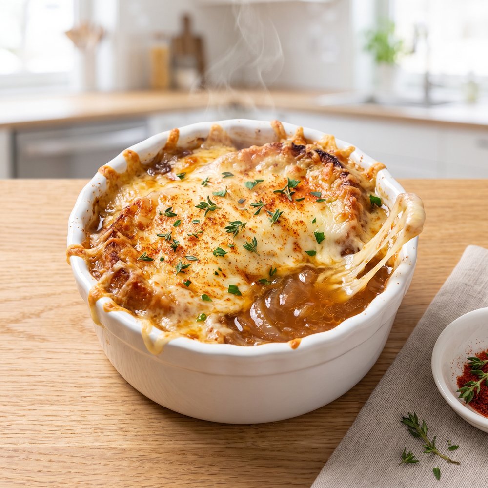 French Onion Soup Gratinée