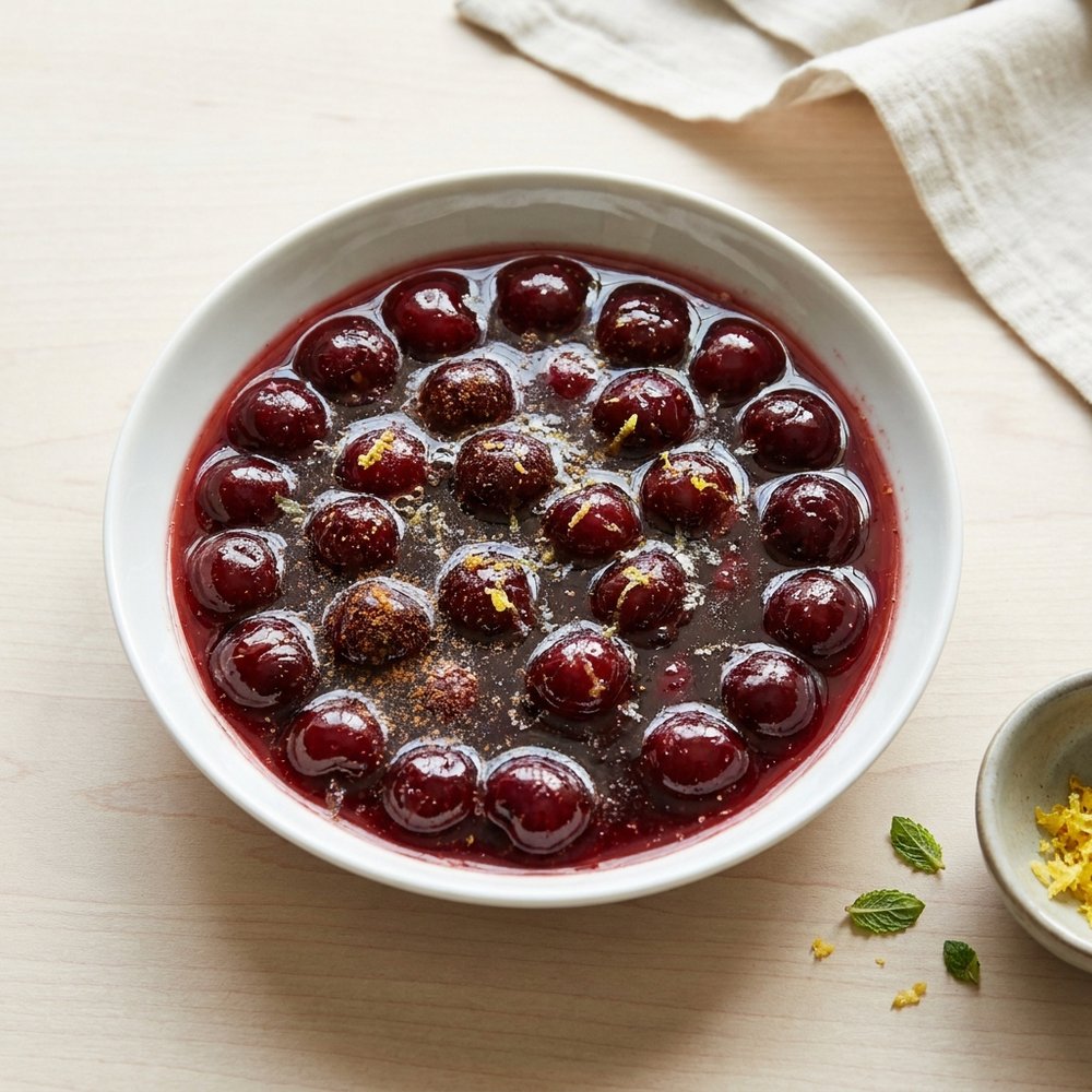 Fresh Cherry Compote