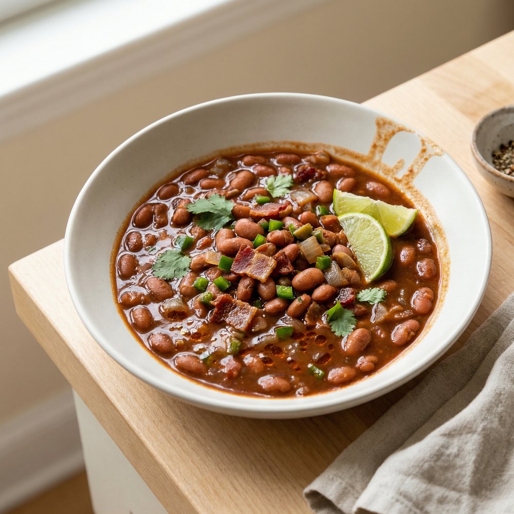 Frijoles Borrachos (Drunken Baked Beans)