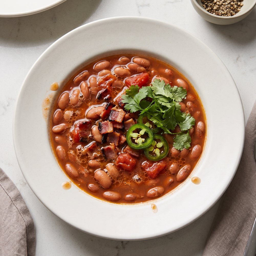 Frijoles a la Charra