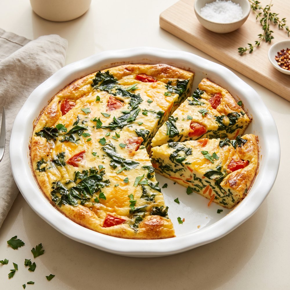 Garden-Fresh Crustless Quiche