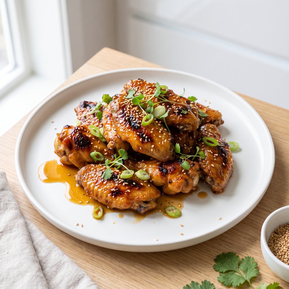 Garlic-Ginger Chicken Wings