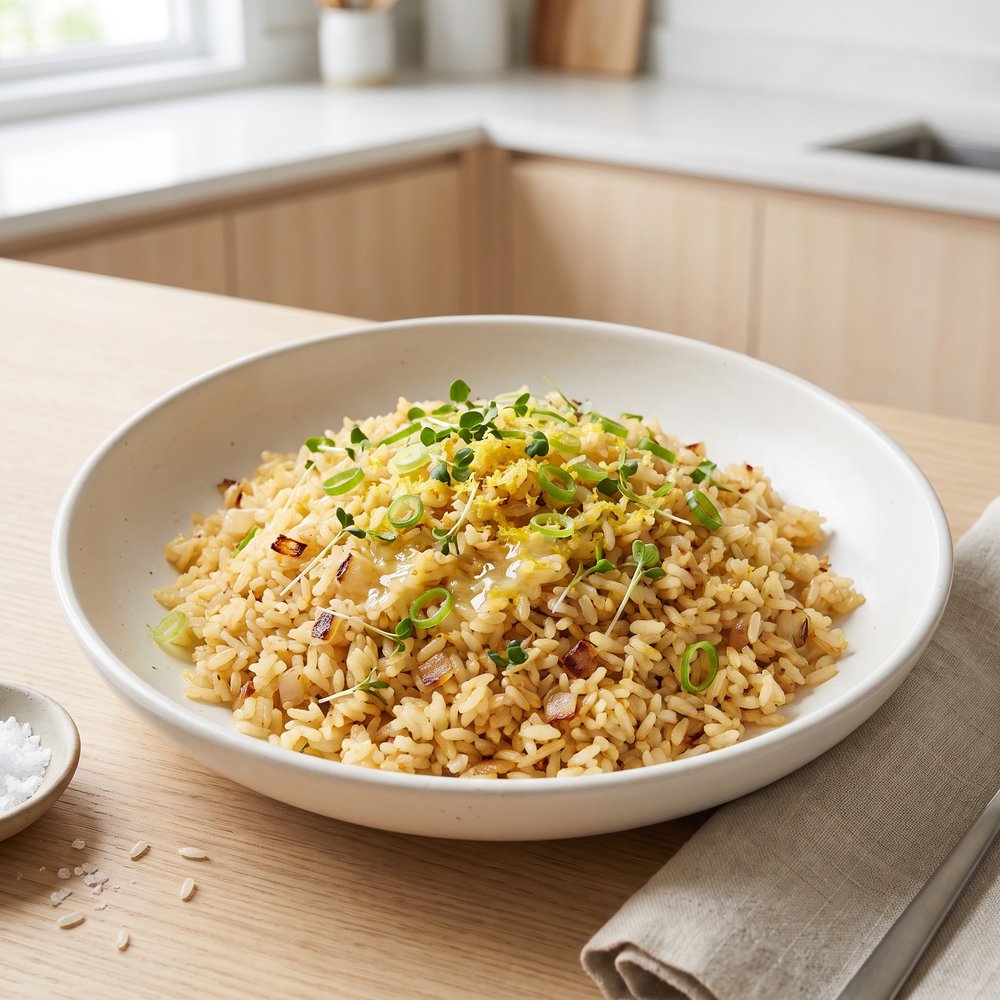 Garlic-Infused Fried Rice