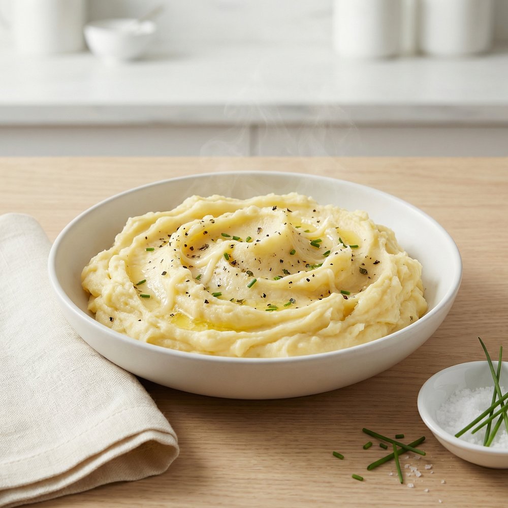 Yukon Gold Asiago Mashed Potatoes