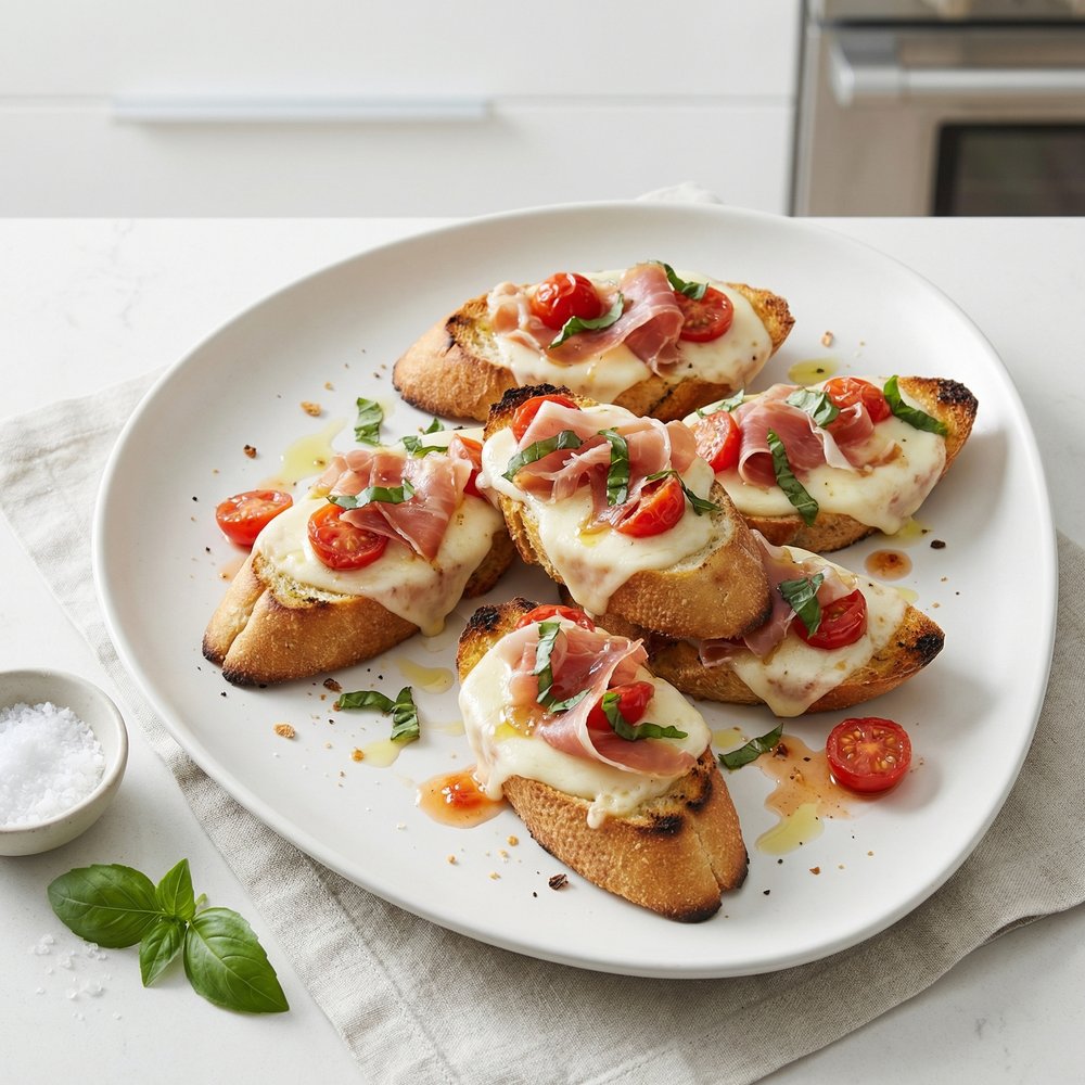 Antipasti Garlic Bread