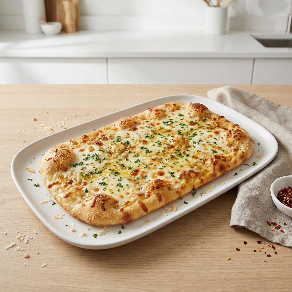 Garlic Cheese Flatbread