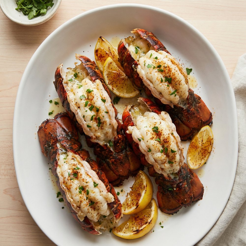 Quick and Easy Grilled Lobster Tails