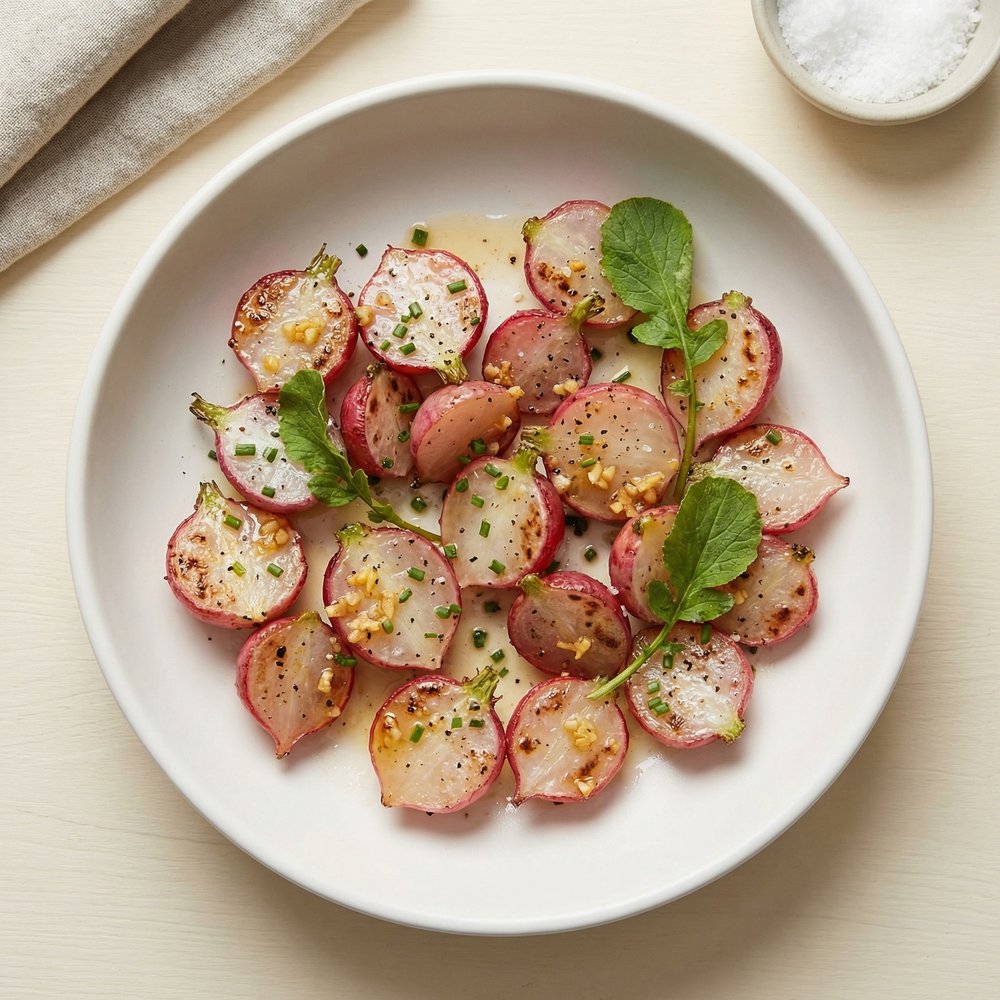 Grilled Radishes
