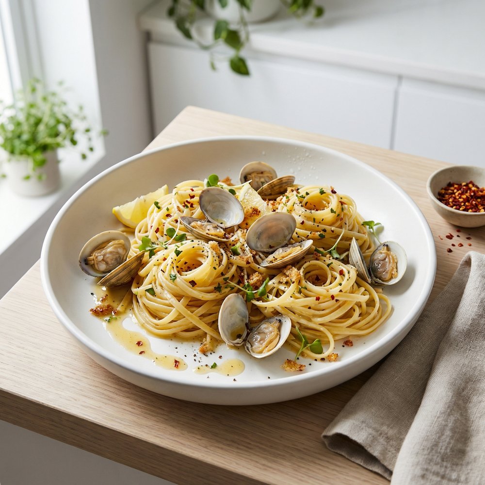 Linguine and Clam Sauce