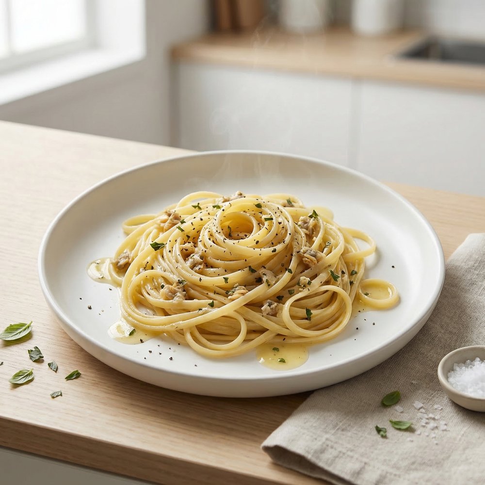 Linguine with Clam Sauce