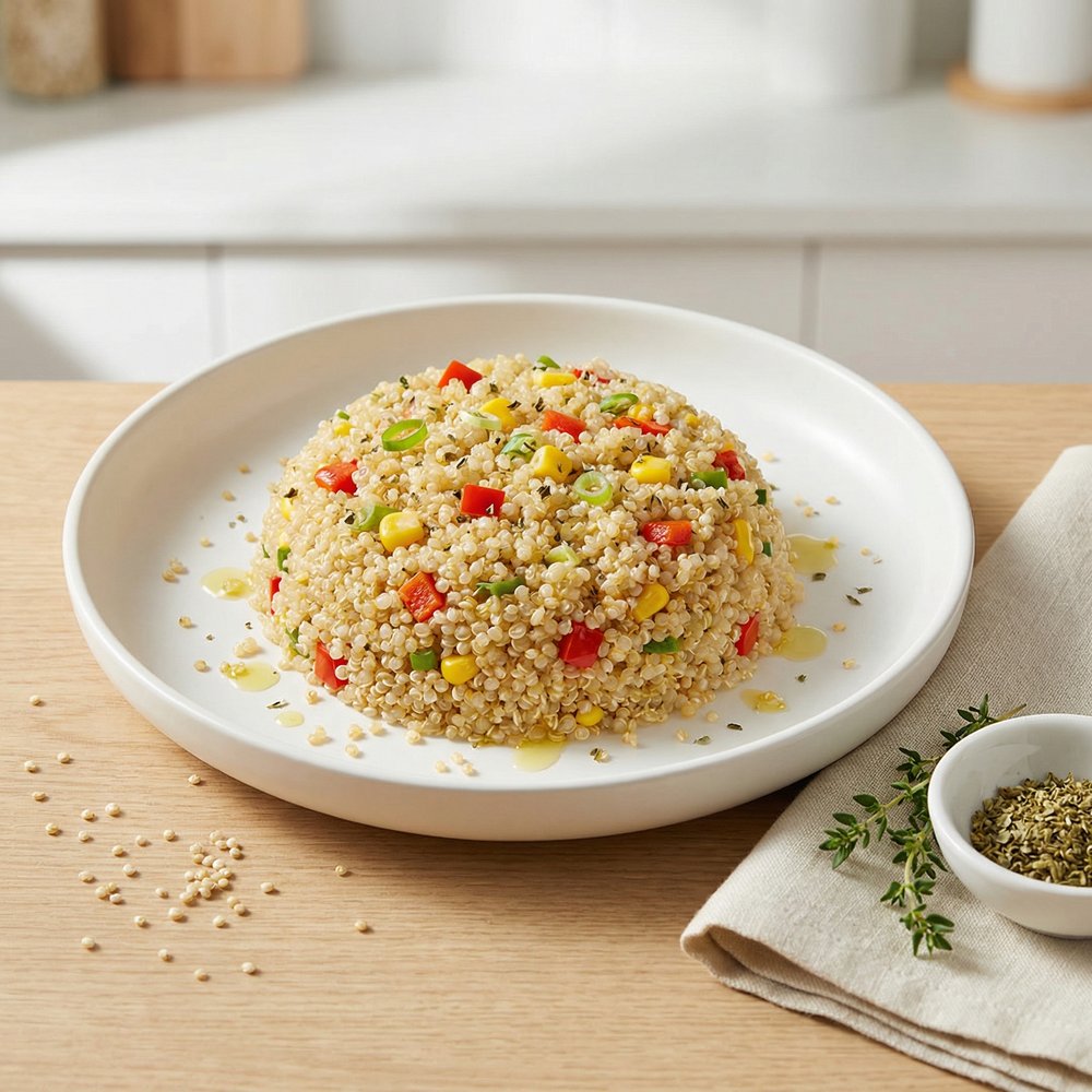 Veggie-Loaded Quinoa Pilaf