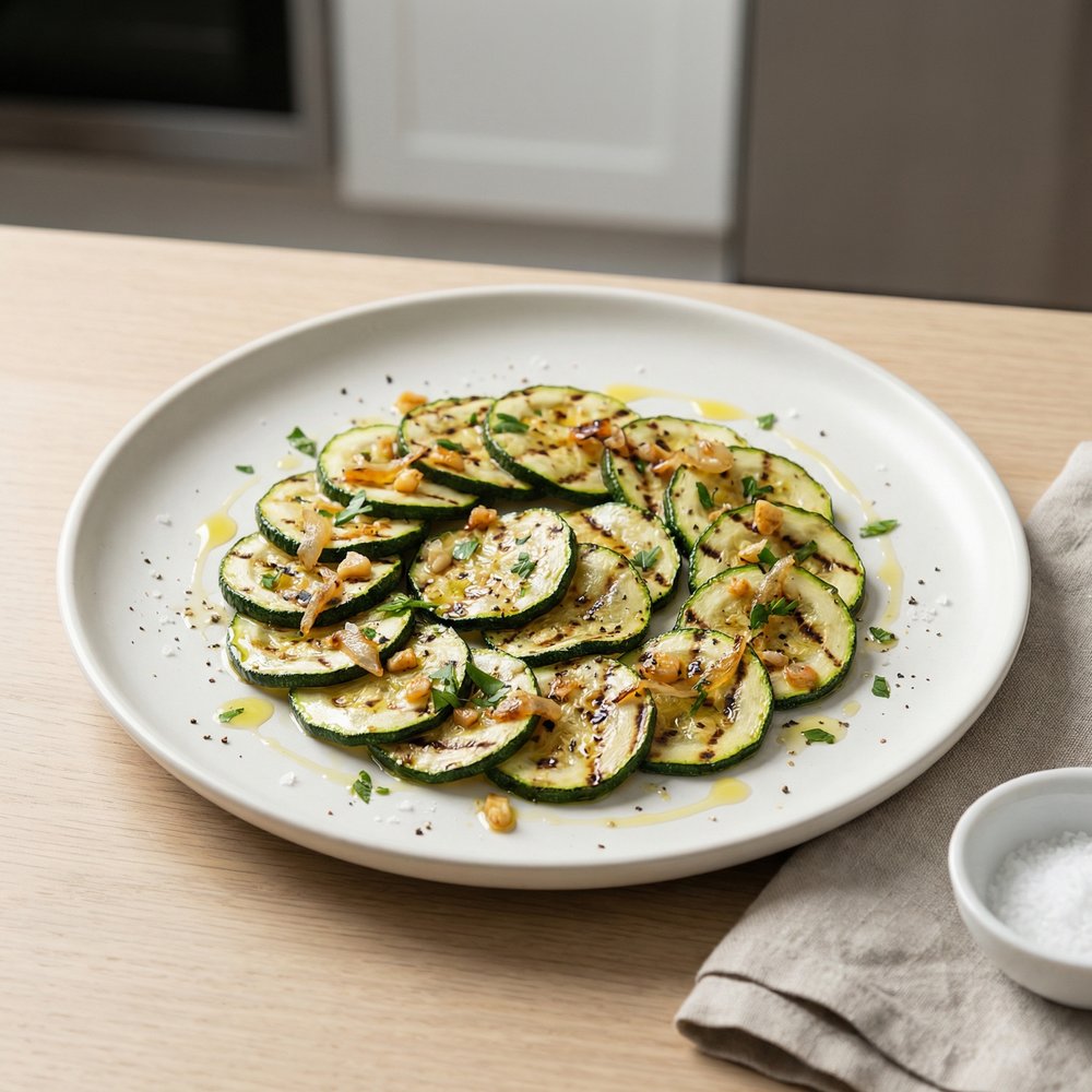 Grilled Zucchini Slices