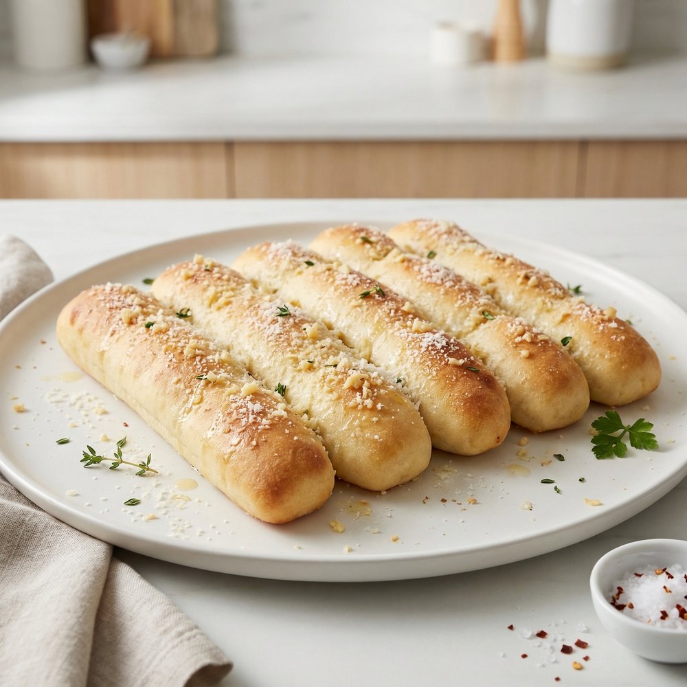 Parmesan-Garlic Breadsticks