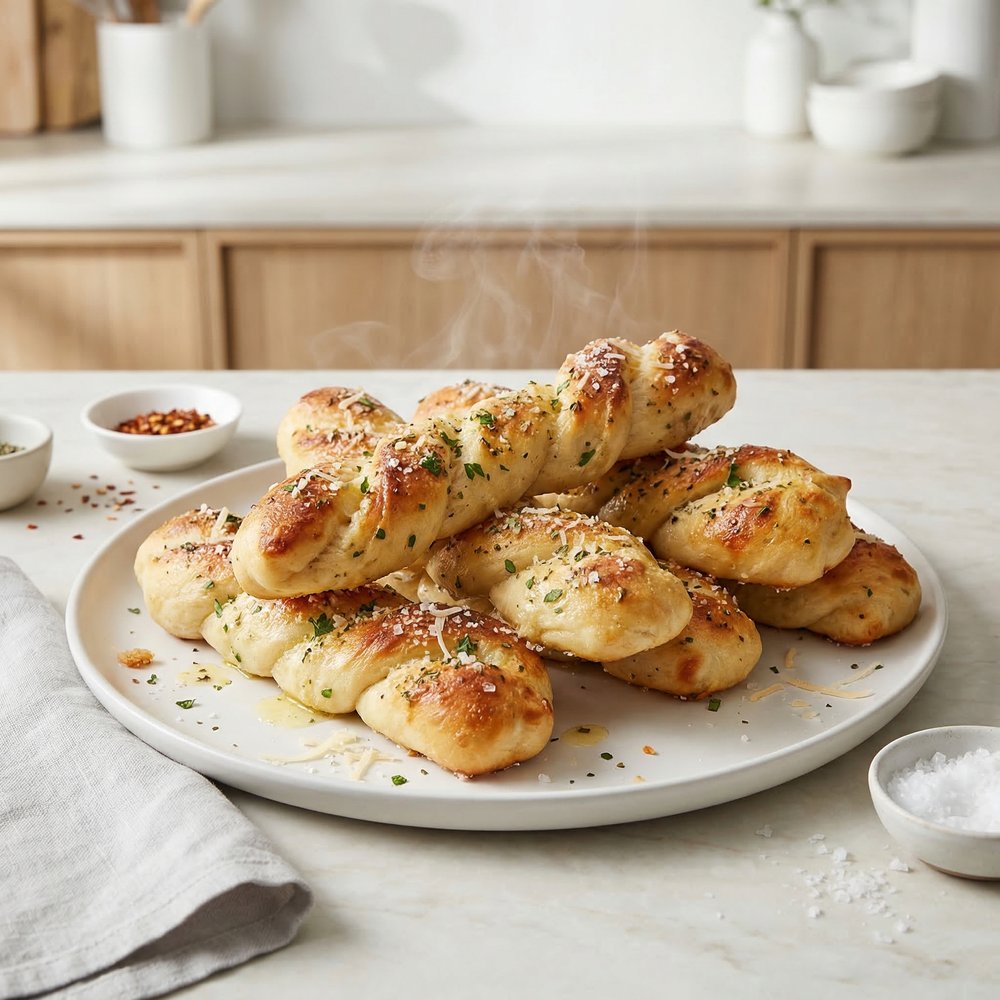 Herbed Parmesan Breadsticks