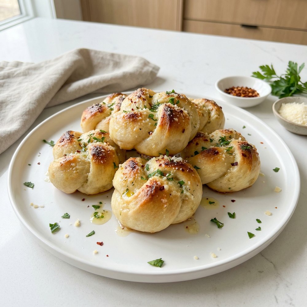 Jimmbo's Parmesan-Garlic Knots