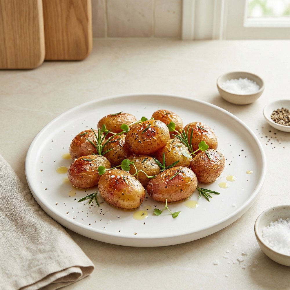 Garlic Rosemary Air Fryer Red Potatoes