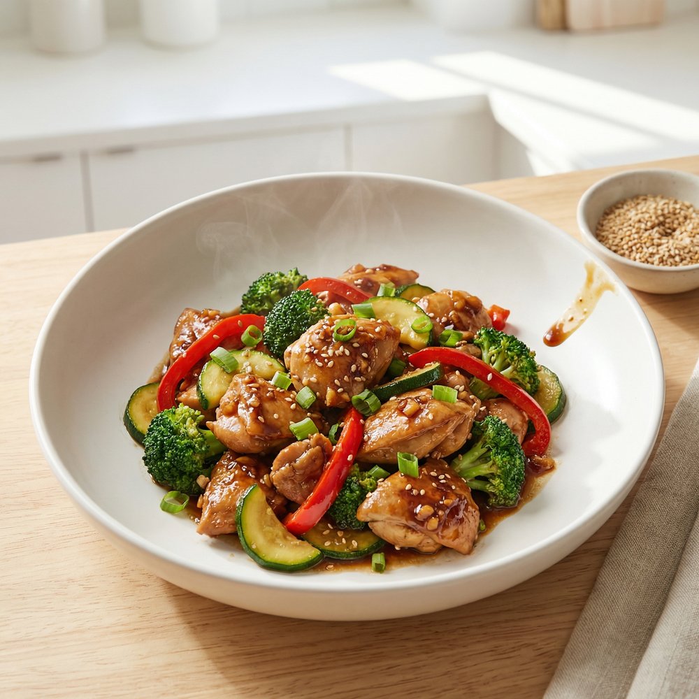 Stir-Fry Chicken and Vegetables