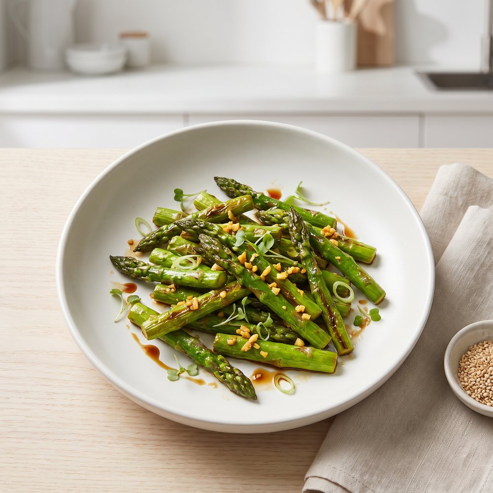 Garlic Stir-Fried Asparagus