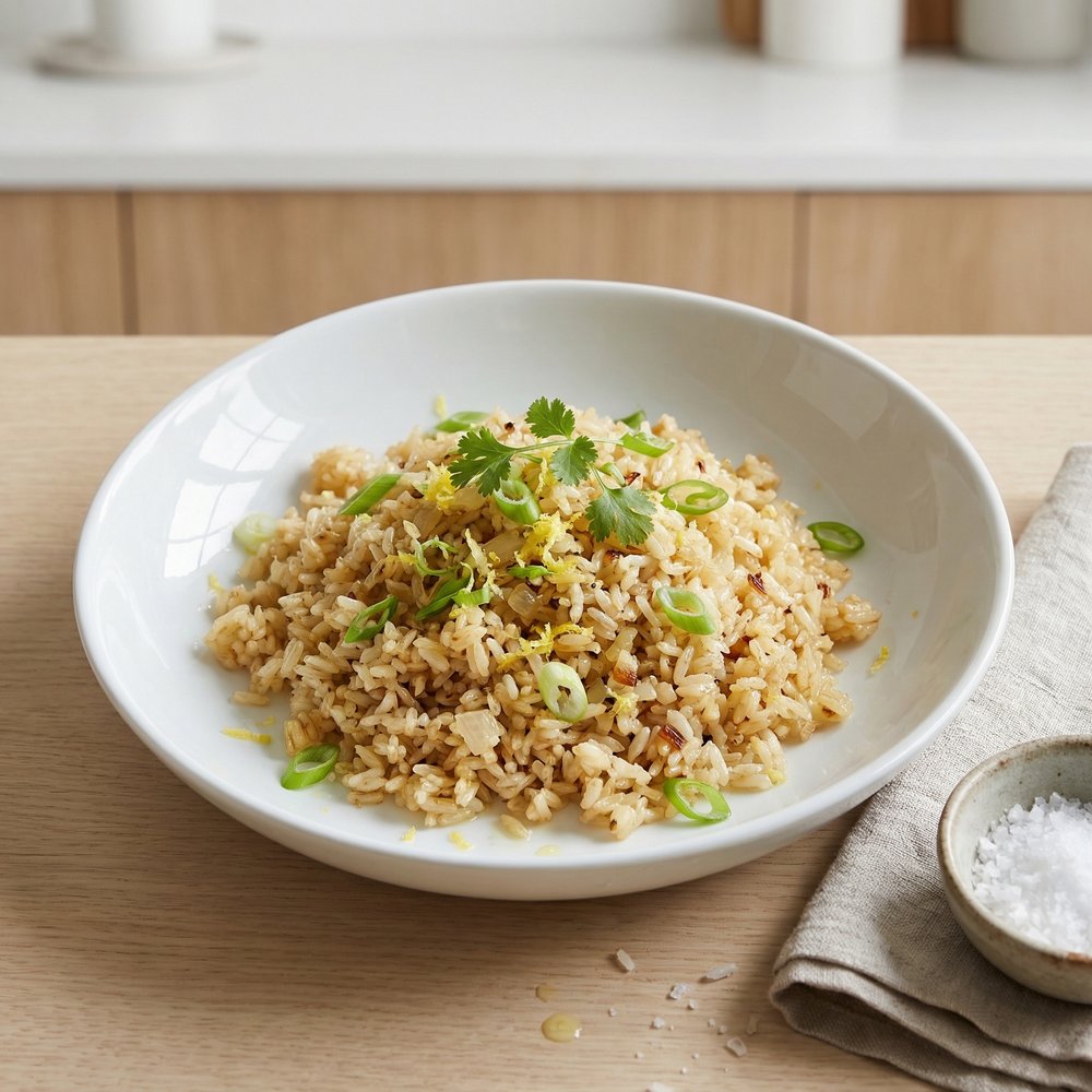 Garlic-Infused Fried Rice
