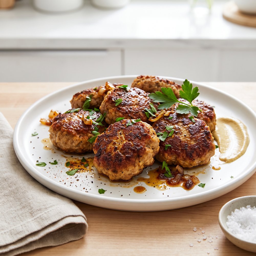 German-Style Frikadellen (Hamburger Patties)