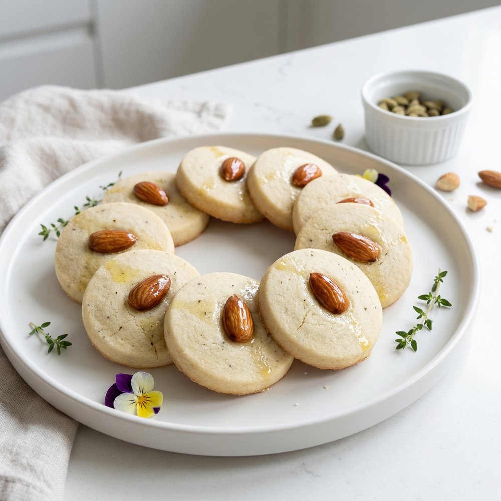 Egyptian Ghorayeba Butter Cookies